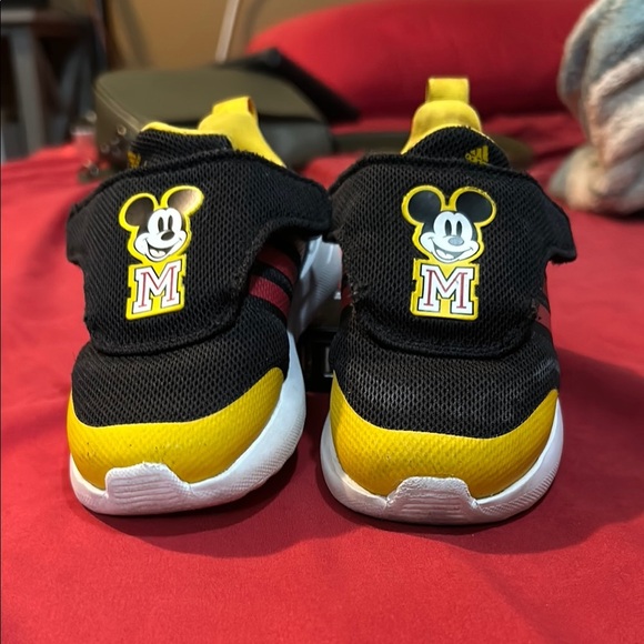 Adidas Black and Yellow Sneakers with Cartoon Design - Picture 1 of 6